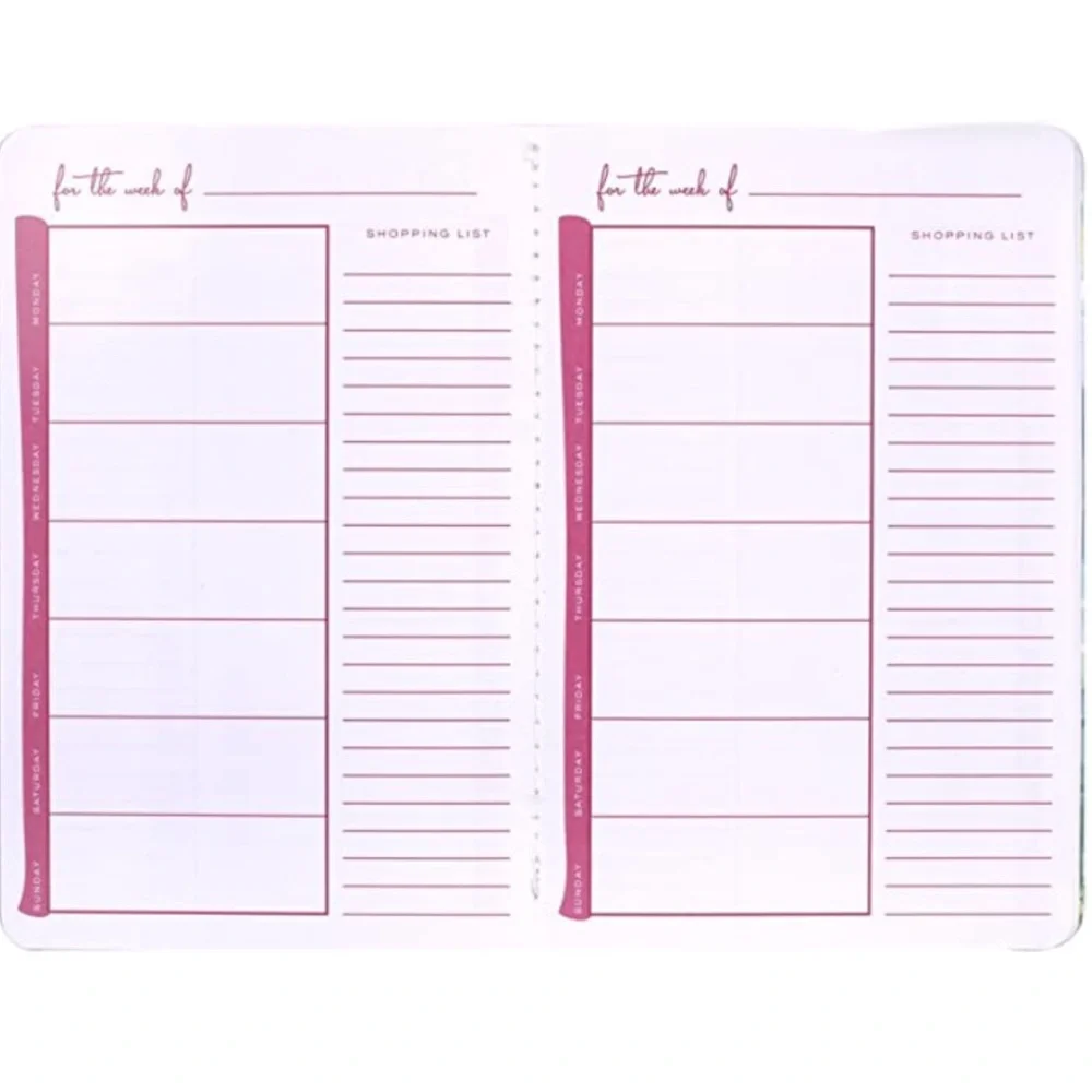 Lilly Pulitzer Wellness Fitness Pocket Notebook Set of 2